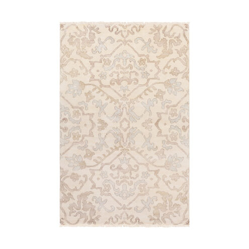 Fantasia 36 X 24 inch Light Gray Rug, Rectangle