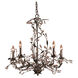 Edmonde 5 Light 34 inch Deep Rust Chandelier Ceiling Light