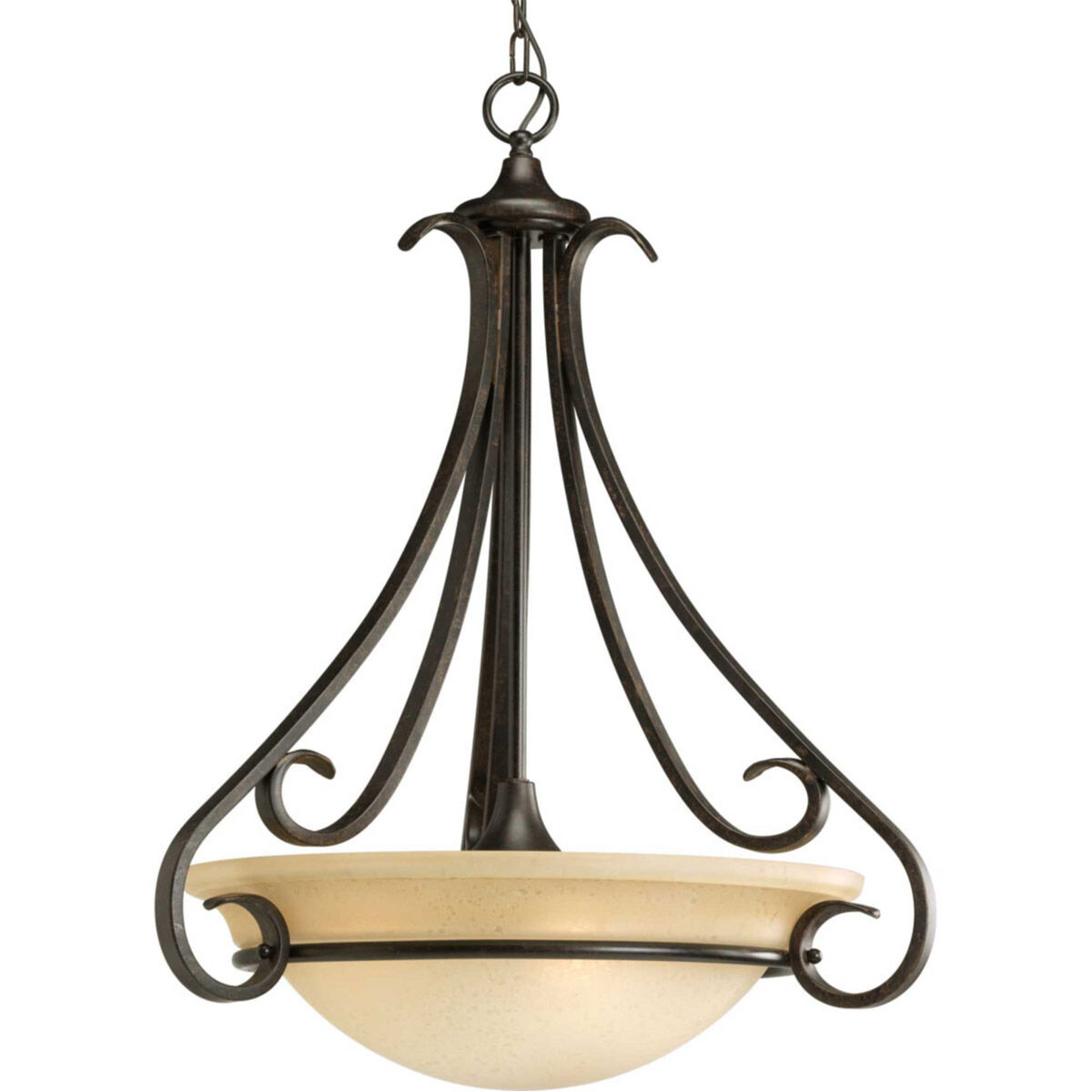 Slade 3 Light 22 inch Forged Bronze Foyer Pendant Ceiling Light
