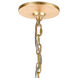 Harry 12 Light 38 inch Parisian Gold Leaf Chandelier Ceiling Light