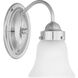 Clarence 1 Light 5.25 inch Polished Chrome Bath Vanity Wall Light