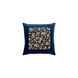 Hendrick 22 X 22 inch Navy and Butter Throw Pillow
