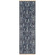 Douglas 36 X 24 inch Navy/Dark Purple/Aqua/Pale Blue Rugs, Wool