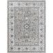 Mirth 87 X 63 inch Navy Rug, Rectangle
