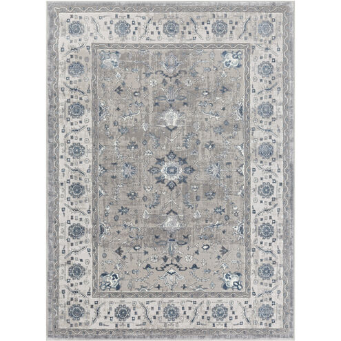 Mirth 87 X 63 inch Navy Rug, Rectangle