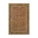 June 36 X 24 inch Clay/Dark Brown/Butter/Lime/Sky Blue Rugs, Wool and Cotton