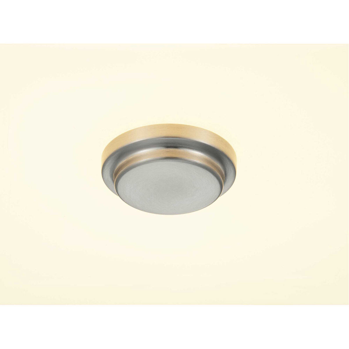 Harper LED 16 inch Brushed Nickel Flush Mount Ceiling Light, Progress LED