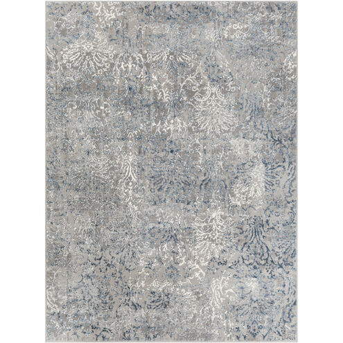Mirth 87 X 63 inch Navy Rug, Rectangle