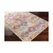 Orelious 94 X 60 inch Bright Pink/Burgundy/Dark Purple/Navy/White Rugs