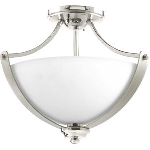 Vanora 2 Light 16 inch Polished Nickel Semi-Flush Mount Convertible Ceiling Light, Design Series