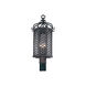 Priscilla 3 Light 23 inch Old Iron Post