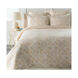 Trista 26 X 26 inch Pink and Grey Euro Sham