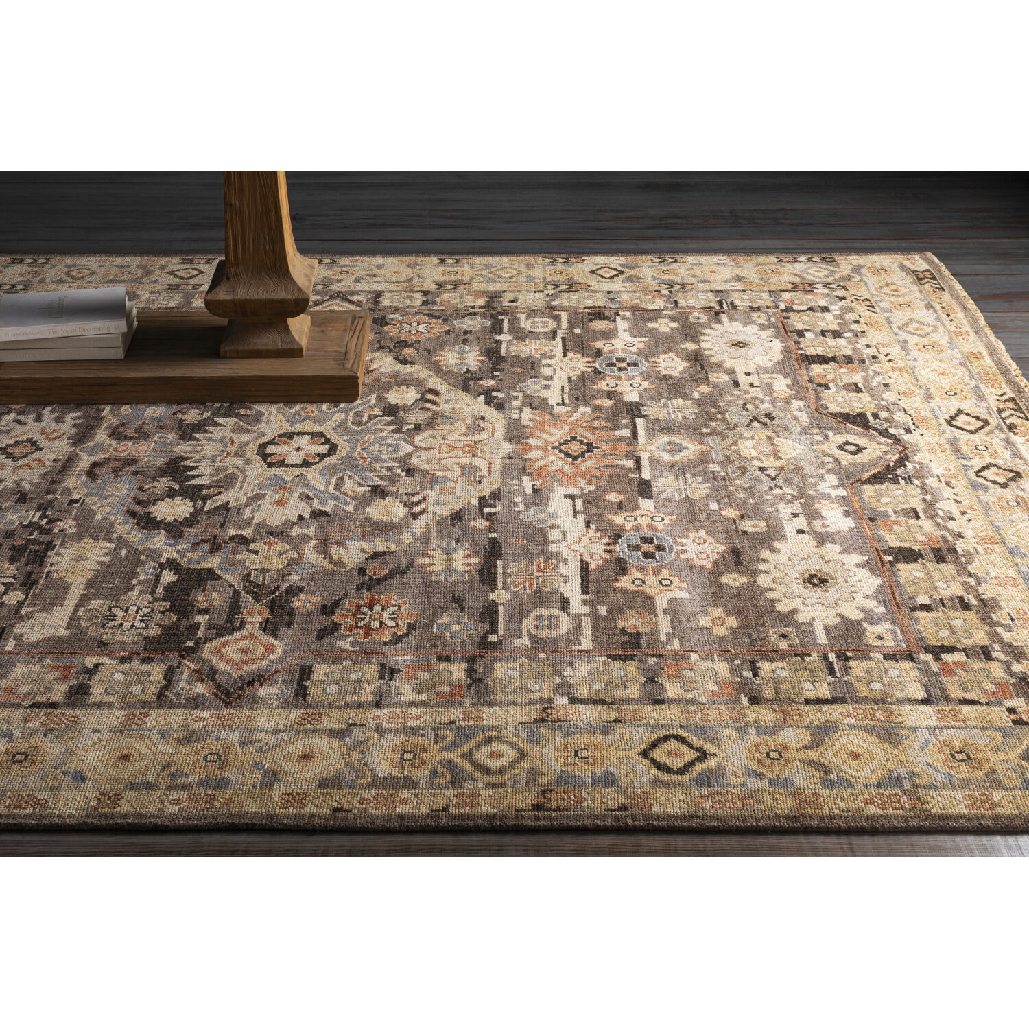 Nero 102 X 66 inch Dusty Sage Rug, Rectangle
