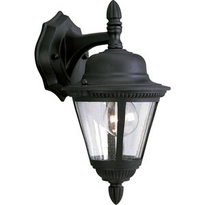 Marcellus 1 Light 13 inch Textured Black Outdoor Wall Lantern, Small