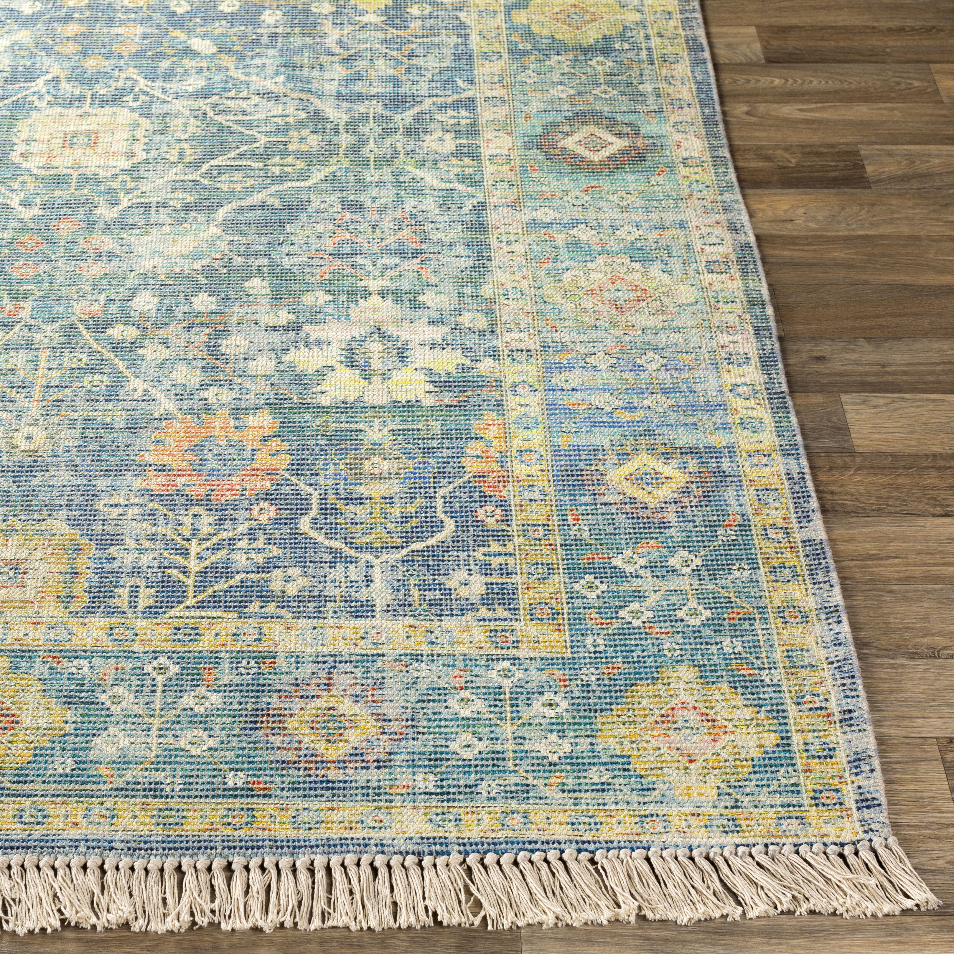 Sabene 108 X 72 inch Ink Blue Rug, Rectangle