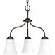 Cady 3 Light 18 inch Antique Bronze Chandelier Ceiling Light