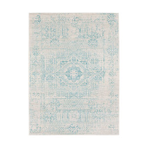 Channing 67 X 47 inch Teal Rug, Rectangle