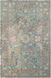 Lester 36 X 24 inch Aqua Rug, Rectangle