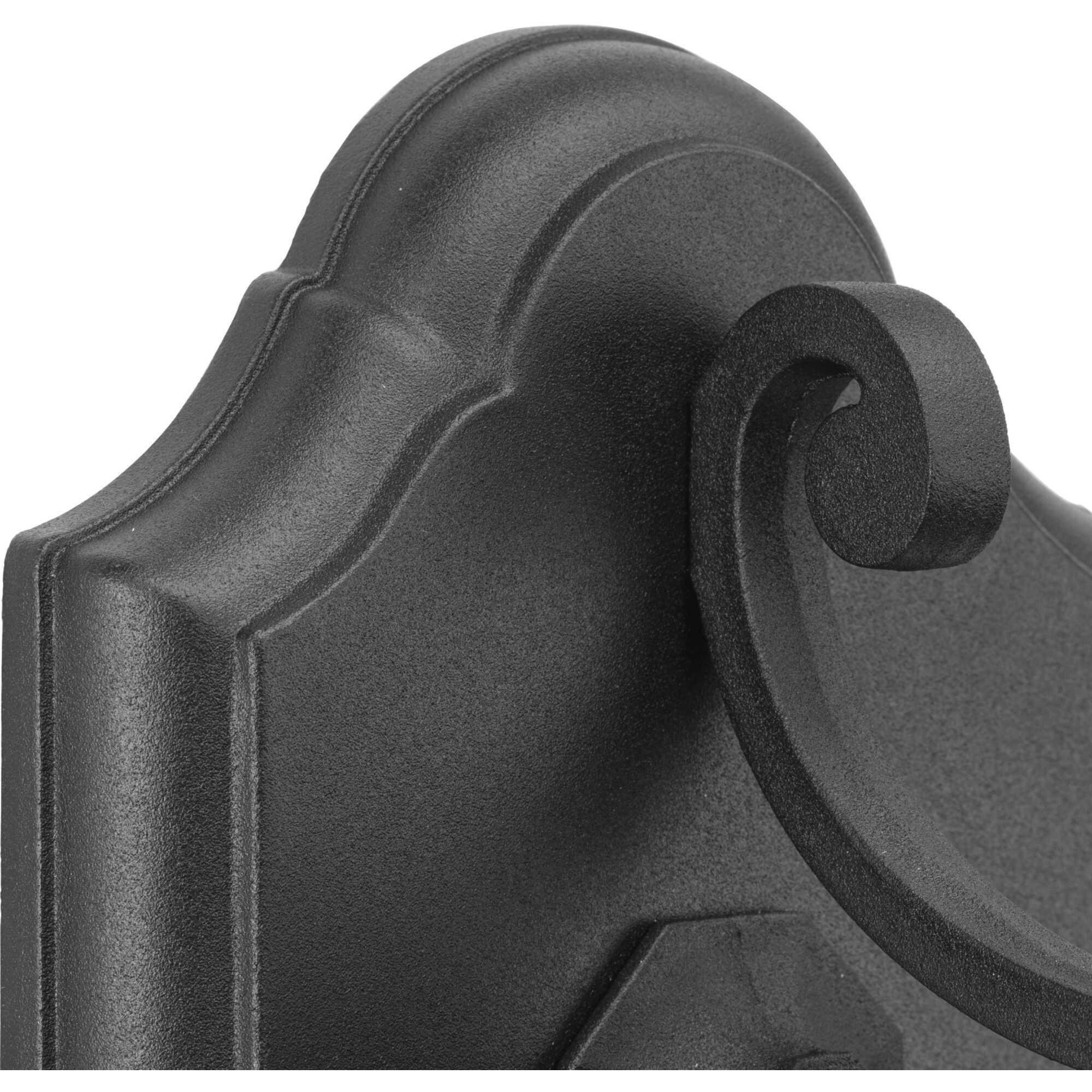 Renee 3 Light 17 inch Textured Black Outdoor Wall Lantern