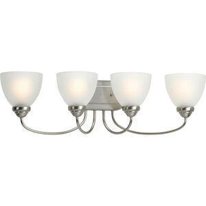 Tavita 4 Light 29.88 inch Brushed Nickel Bath Vanity Wall Light