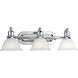 Beacher 3 Light 27.5 inch Polished Chrome Bath Vanity Wall Light