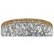 Everett 3 Light 12 inch Gold Flush Ceiling Light