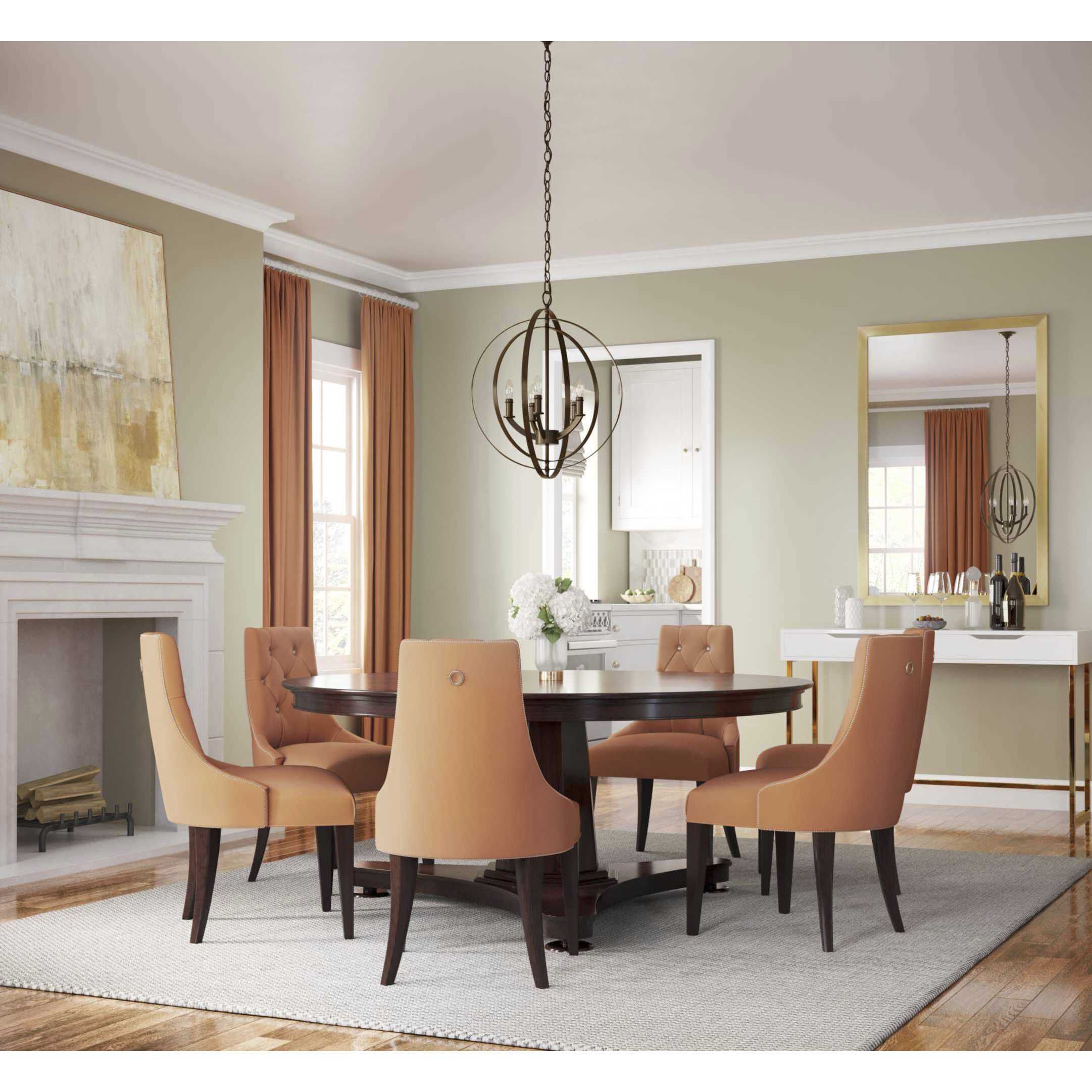 Buster 5 Light 22 inch Antique Bronze Chandelier Ceiling Light