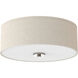 Mark 2 Light 13 inch Brushed Nickel Flush Mount Ceiling Light