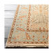 Ursan 36 X 24 inch Khaki/Aqua/Burnt Orange/Dark Brown/Medium Gray Rugs, Wool