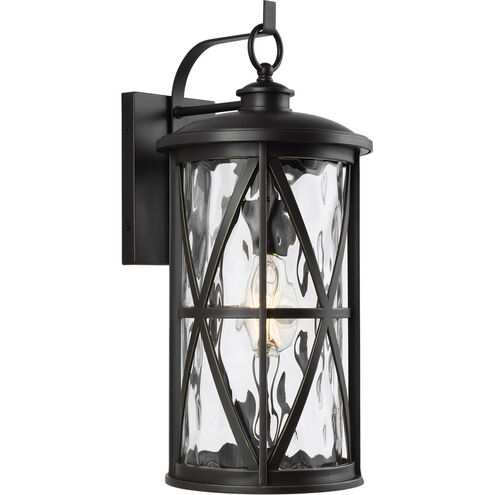 Morrison 1 Light 19.25 inch Antique Bronze Outdoor Wall Lantern