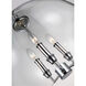 Konstance 3 Light 16 inch Chrome Pendant Ceiling Light