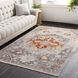 Preston 63 X 47 inch Burnt Orange Rug, Rectangle