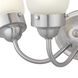 Clarence 3 Light 16 inch Brushed Nickel Bath Vanity Wall Light