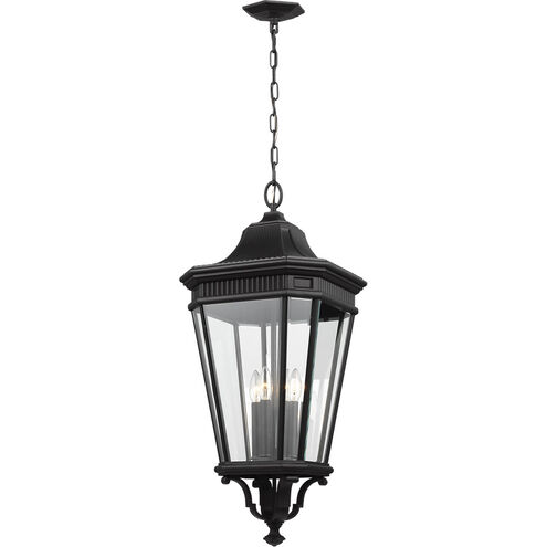Quade 13.63 inch Black Outdoor Hanging Lantern