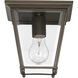 Quennel 1 Light 7 inch Antique Bronze Outdoor Flush Mount