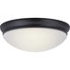 Kipling LED 15.25 inch Antique Bronze Flush Mount Ceiling Light, Progress LED