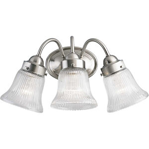 Clarence 3 Light 16 inch Brushed Nickel Bath Vanity Wall Light