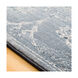 Korvin 67 X 47 inch Blue Rug, Rectangle