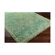 Loren 36 X 24 inch Emerald/Teal/Grass Green/Bright Yellow Rugs, Wool
