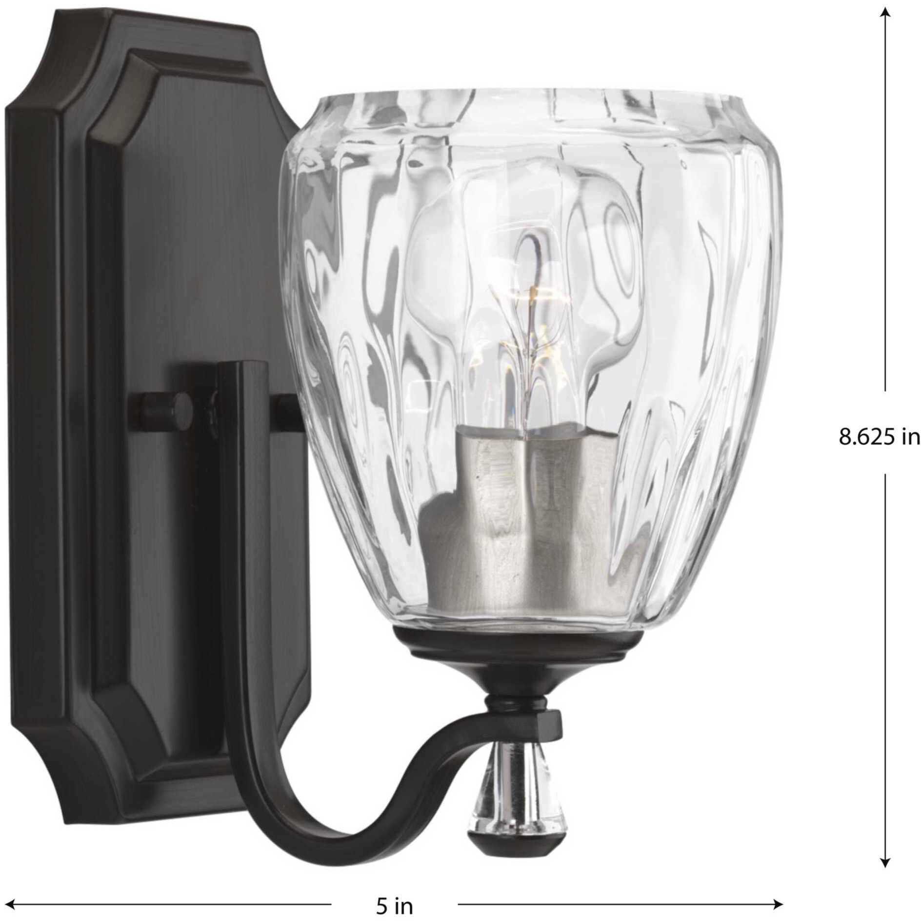 Kenley 1 Light 5 inch Antique Bronze Bath Vanity Wall Light