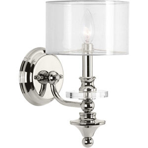 Dale 1 Light 7 inch Polished Nickel Wall Sconce Wall Light, Design Series