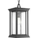 Leticia 1 Light 7.38 inch Textured Black Outdoor Hanging Lantern