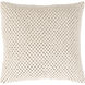 Anthony 20 X 20 inch Cream Pillow Kit, Square