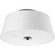 Jay 2 Light 14 inch Antique Bronze Flush Mount Ceiling Light