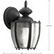 Zachriel 1 Light 10 inch Textured Black Outdoor Wall Lantern, Small