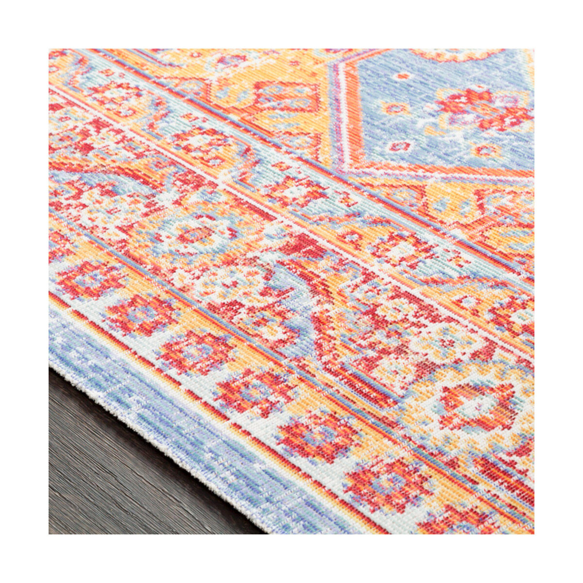 Thora 126 X 94 inch Lavender Indoor Area Rug, Rectangle