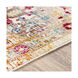 Orelious 94 X 60 inch Bright Pink/Burgundy/Dark Purple/Navy/White Rugs