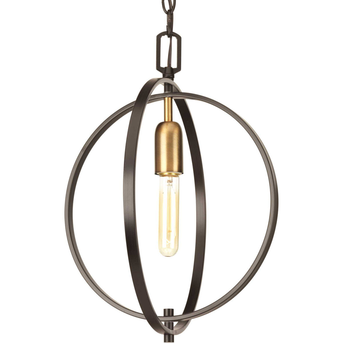 Prewitt 1 Light 14 inch Antique Bronze Pendant Ceiling Light, Small