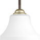 Vanora 1 Light 7.38 inch Antique Bronze Mini-Pendant Ceiling Light, Design Series