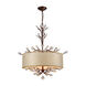 Tracy 4 Light 26 inch Spanish Bronze Chandelier Ceiling Light